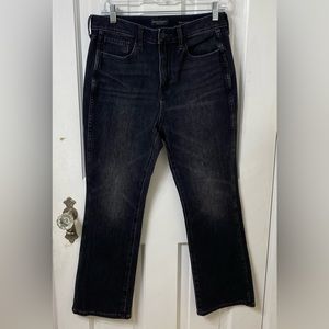 Banana republic black boot cut jeans